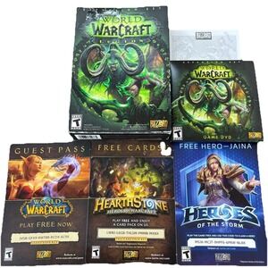 BLIZZARD World of Warcraft Legion Expansion Set PC DVD Game NEW Sealed. READ DES